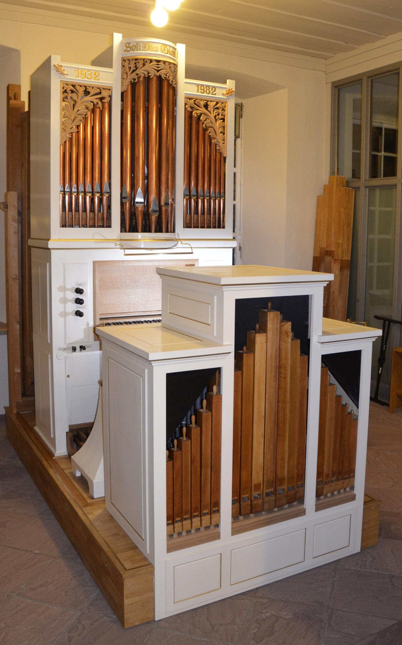 Herzberg/Harz, St. Nicolai: Orgel der Winterkirche