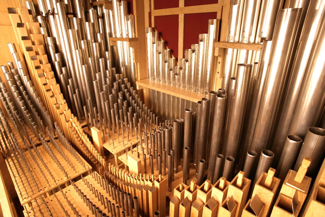 Orgel der Evangelischen Bergkirche Sch�nau im Schwarzwald, Jens Steinhoff Orgelbau